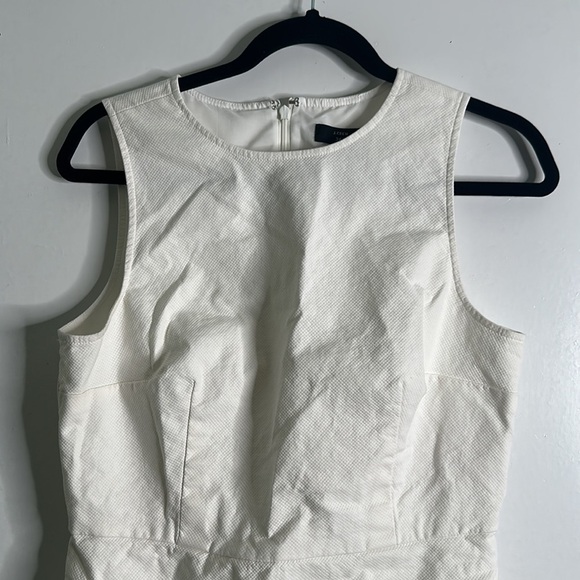 J crew 365 white cotton mini dress size 8 - Picture 4 of 8